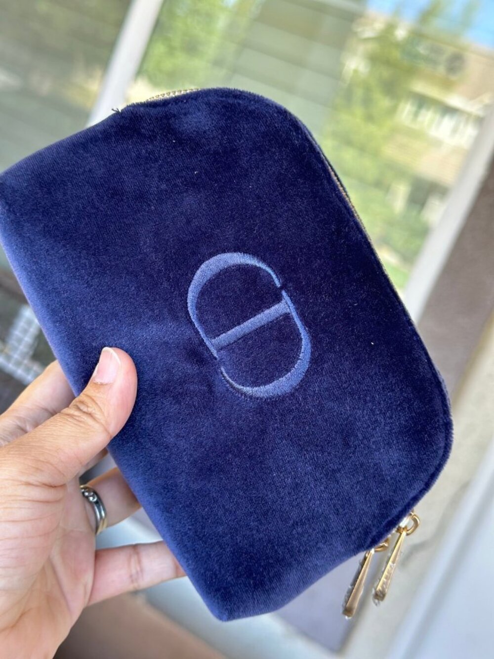 Dior beauty pouch